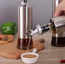 500 ML Steel Glass Oil Dispenser Bottle
