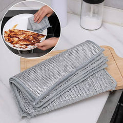 Dish washing Cleaning cloth | Wire Dish washing Rugs for Kitchen Dishes - pack 1